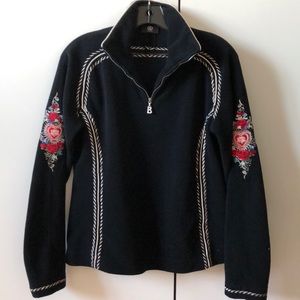 Bogner fleece pullover - runs small